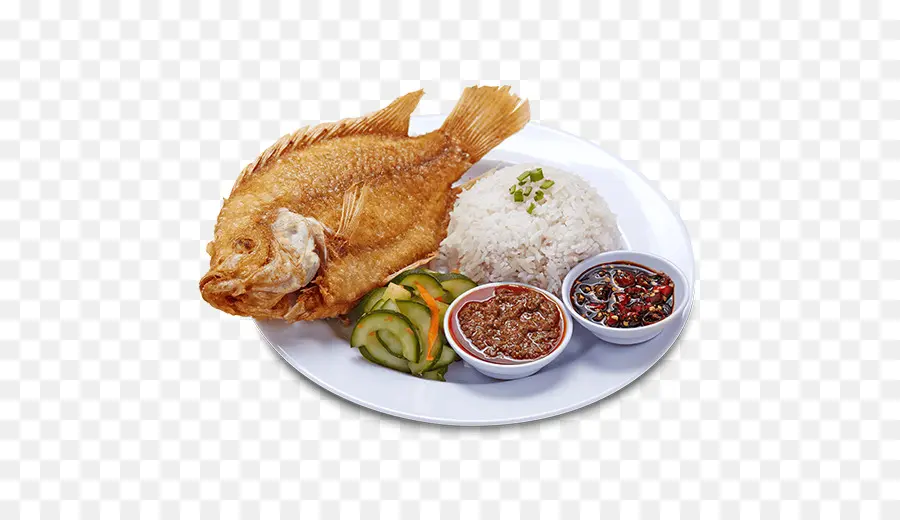 Pescado Frito，Comida Rápida PNG