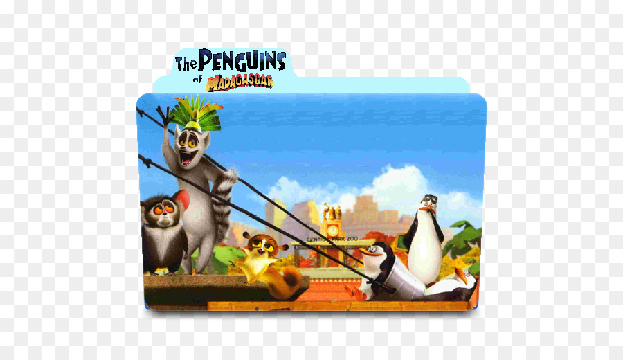 Operación Madagascar Penguin，Ave No Voladora PNG