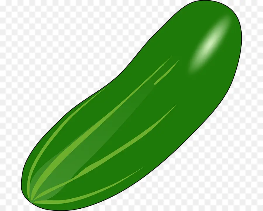 Pepino Verde，Fresco PNG