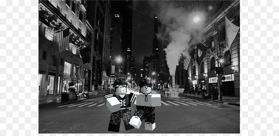 La Ciudad De Nueva York，En Blanco Y Negro PNG