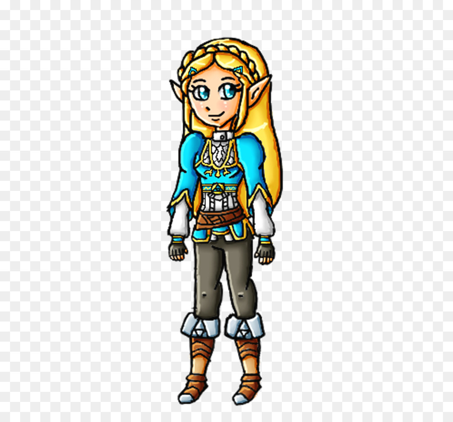 Leyenda De Zelda Breath Of The Wild，Arte De Fan PNG