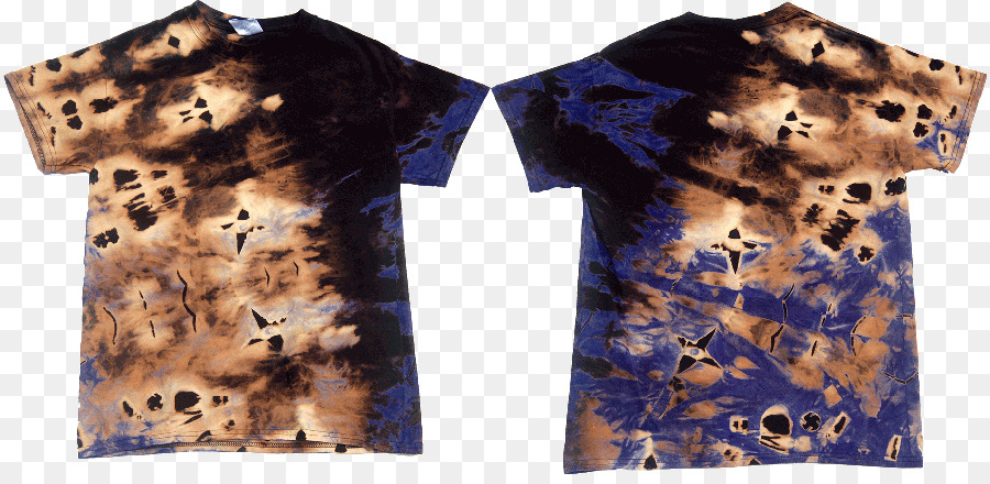 Camiseta，Tiedye PNG