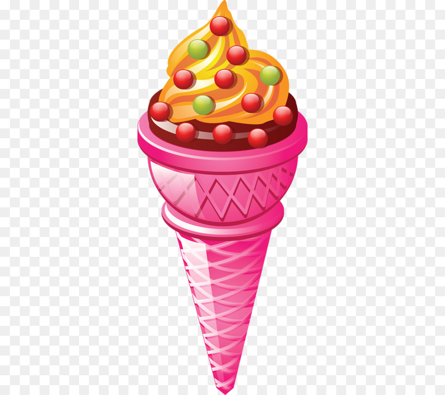 Conos De Helado，Helado PNG