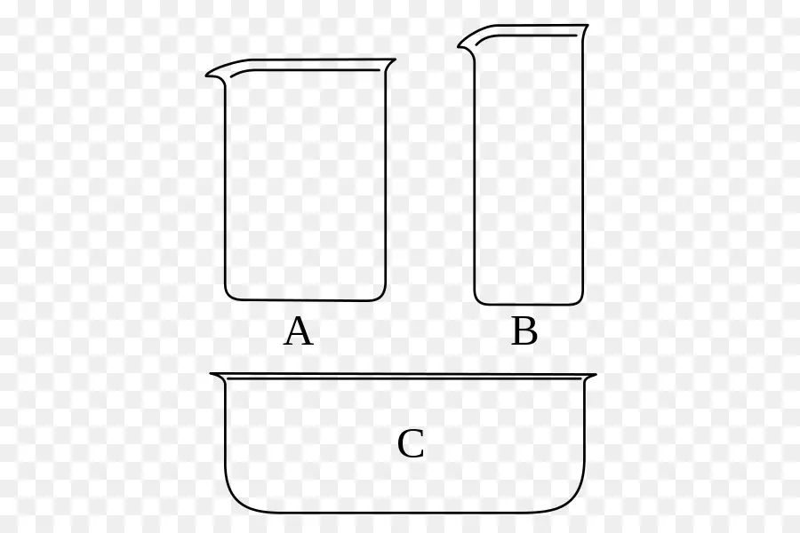 Vaso De Precipitados，Artículos De Vidrio De Laboratorio PNG