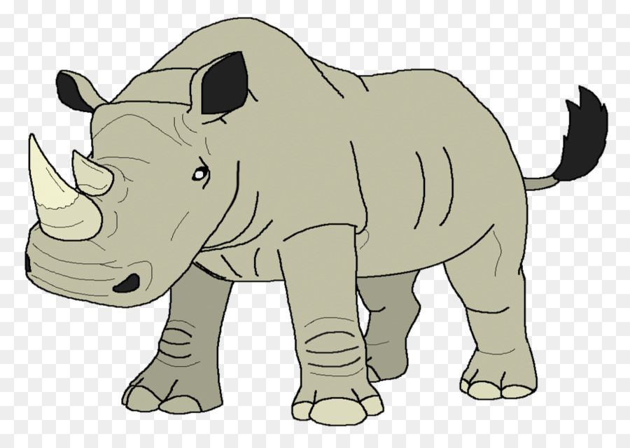 Rinoceronte，El Elefante Africano PNG