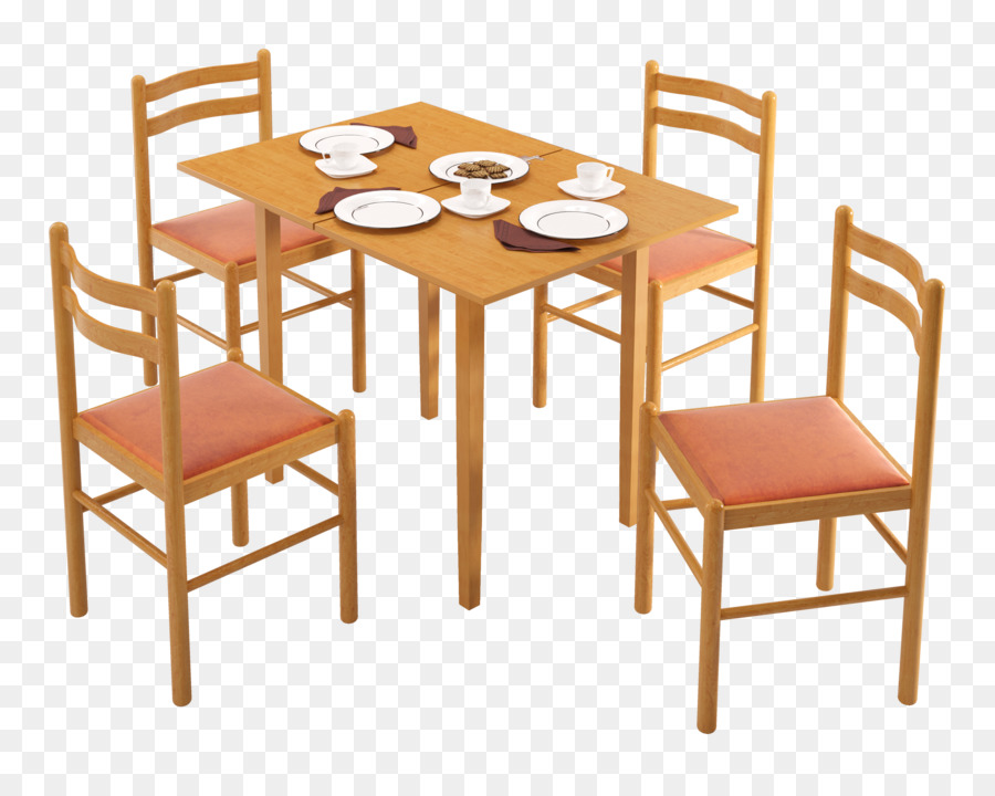 Mesa De Comedor，Sillas PNG