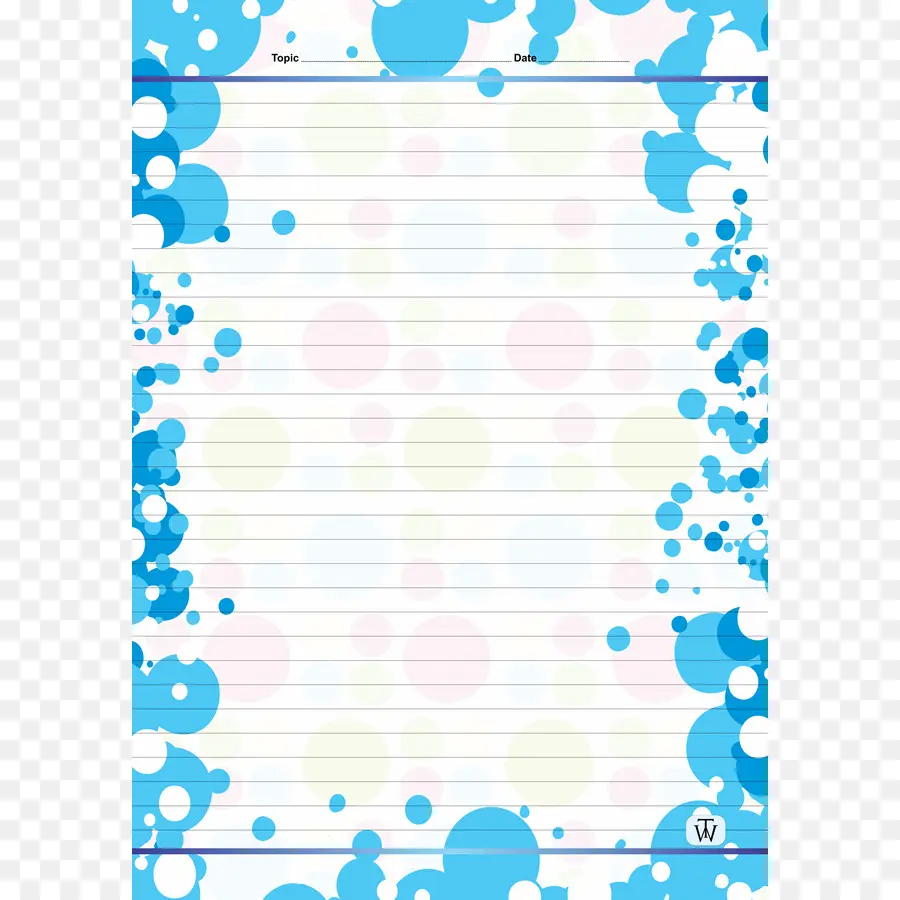 Papel De Papelería Azul，Papel PNG