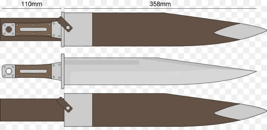 Lanzar Cuchillo，Cuchillo Bowie PNG