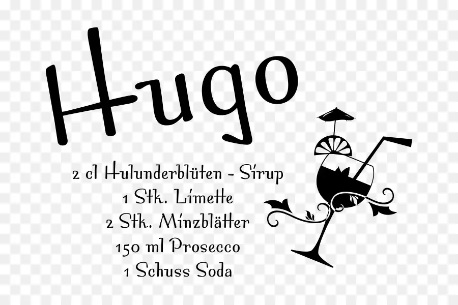 Receta Hugo，Ingredientes PNG