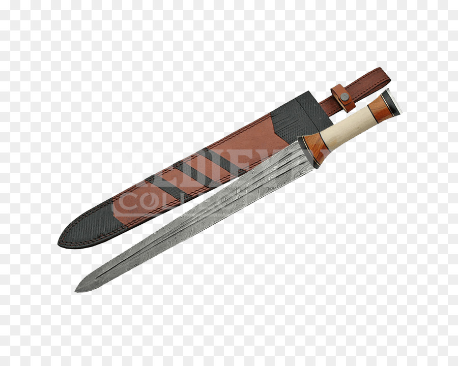 Cuchillo Bowie，Damasco PNG