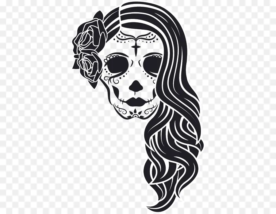 La Calavera Catrina，Arte PNG