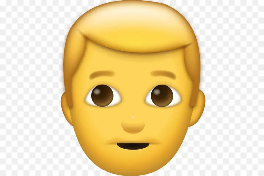 Emoji De Anciano，Amarillo PNG