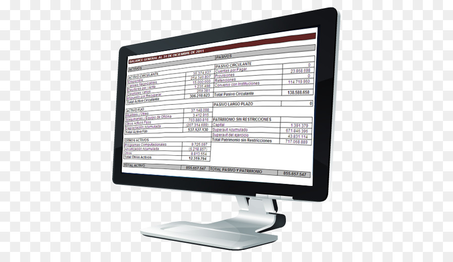 Los Monitores De Ordenador，De Planificación De Recursos Empresariales PNG