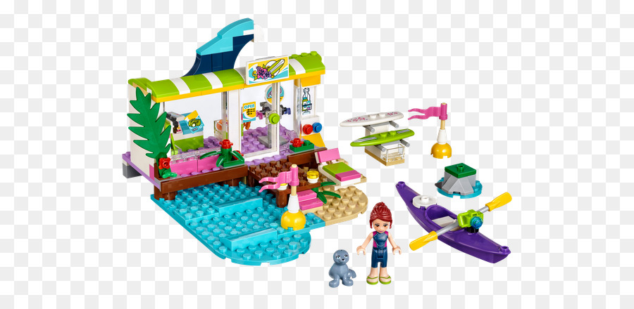 Lego 41315 Amigos Heartlake Tienda De Surf，Amazoncom PNG