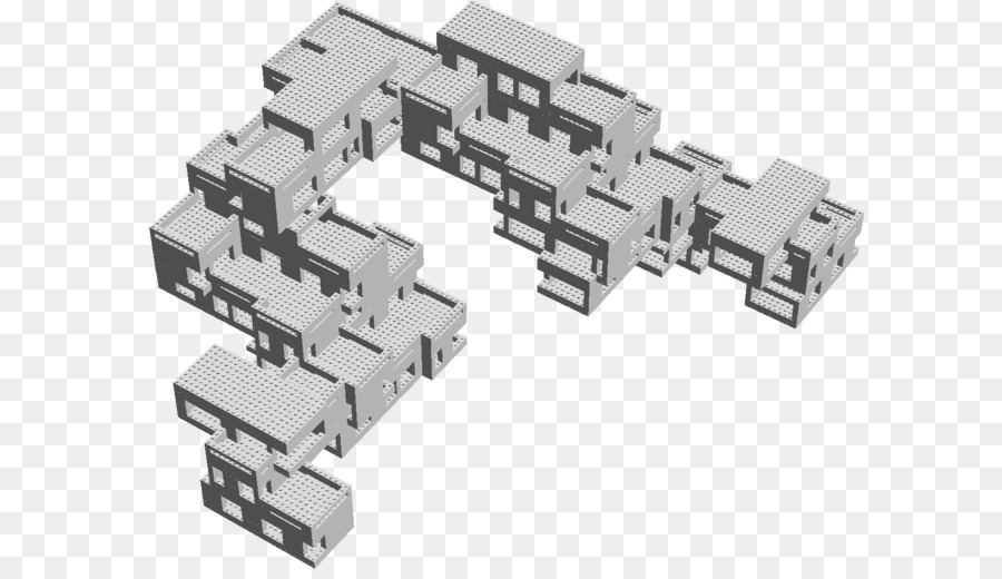 Lego Arquitectura，Habitat 67 PNG