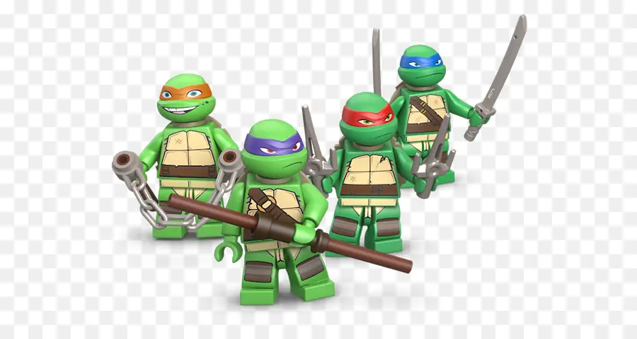 Lego，Tortugas Ninjas Mutantes Adolescentes PNG