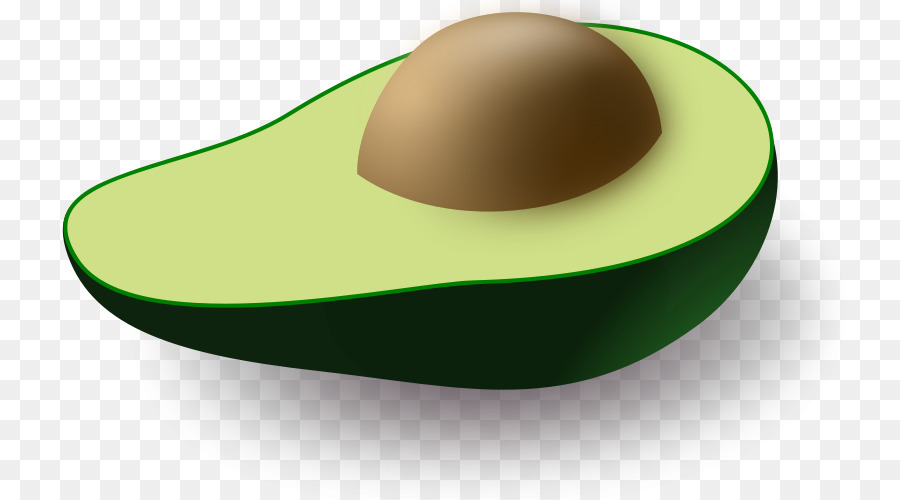 Medio Aguacate，Fruta PNG