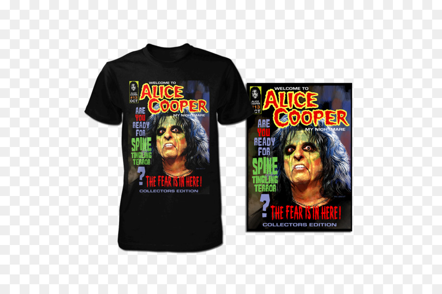 Camiseta，Alice Cooper PNG
