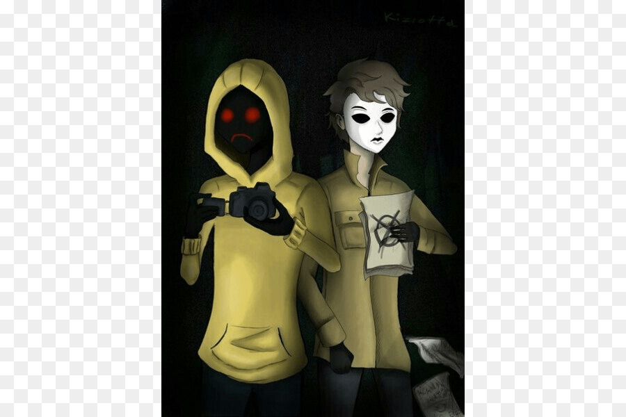 Sudadera Con Capucha，Slenderman PNG