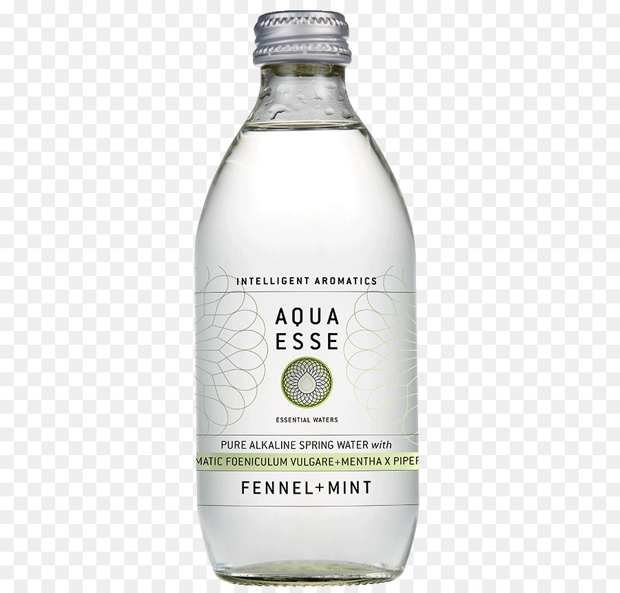 Botella De Vidrio，Agua De Coco PNG