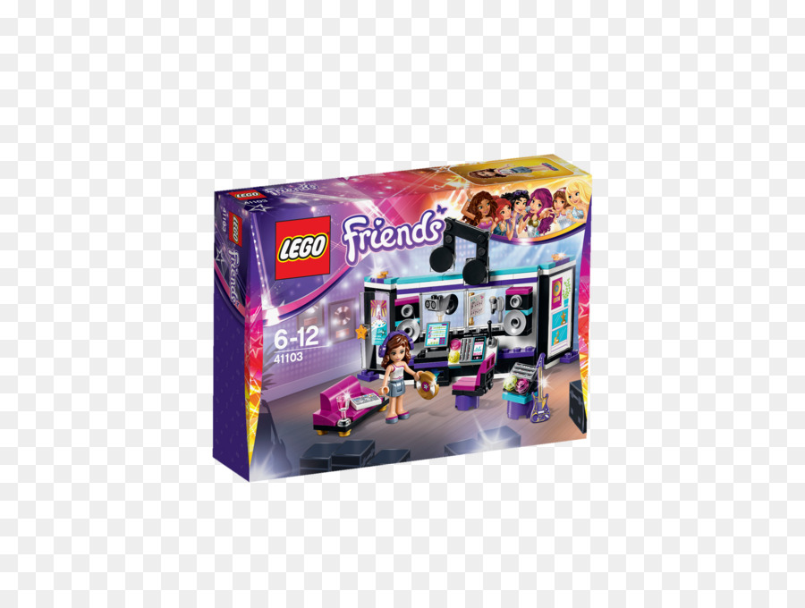Amazoncom，Lego 41103 Amigos De La Estrella De Pop Estudio De Grabación PNG