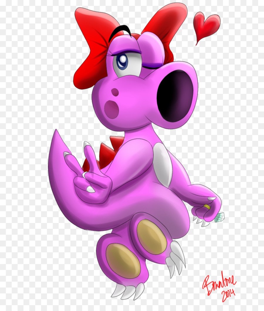 Personaje De Pájaro，Rosa PNG