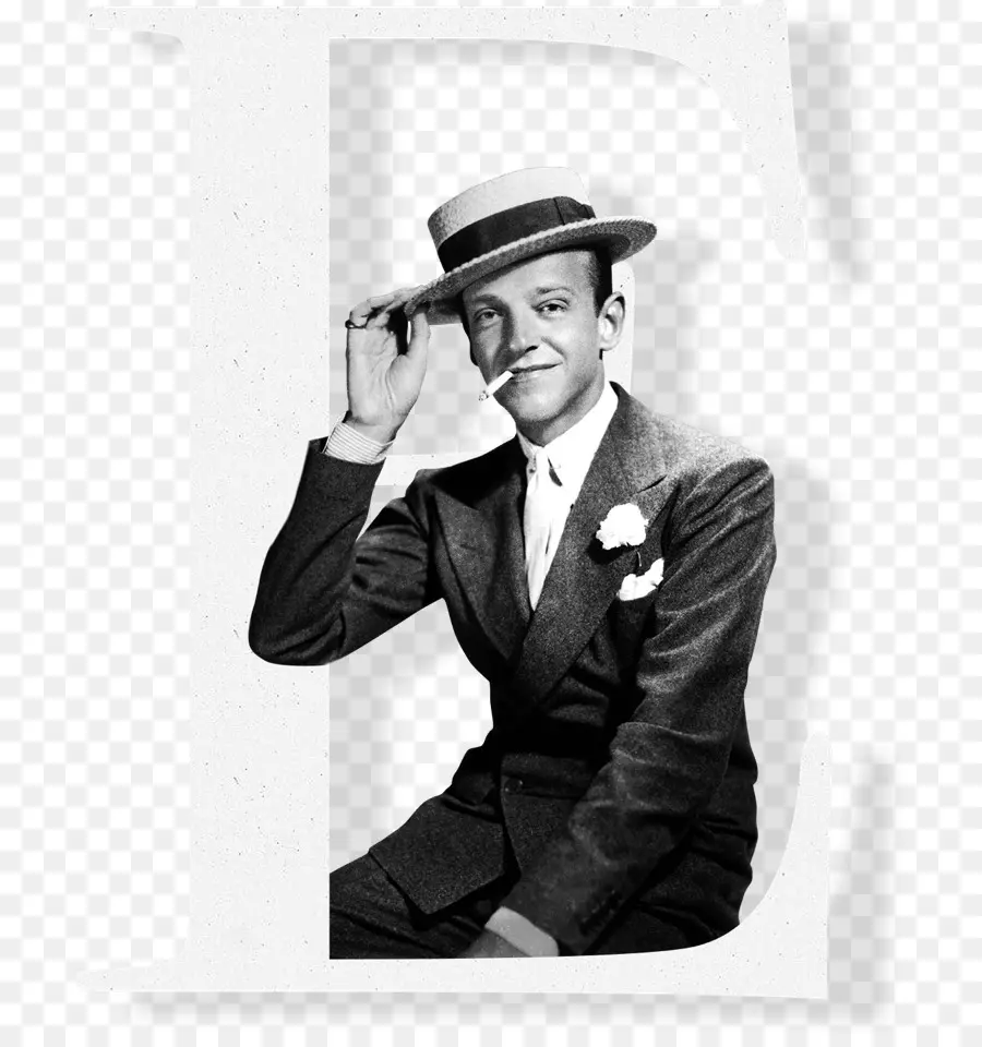 Fred Astaire，Sombrero De Copa PNG