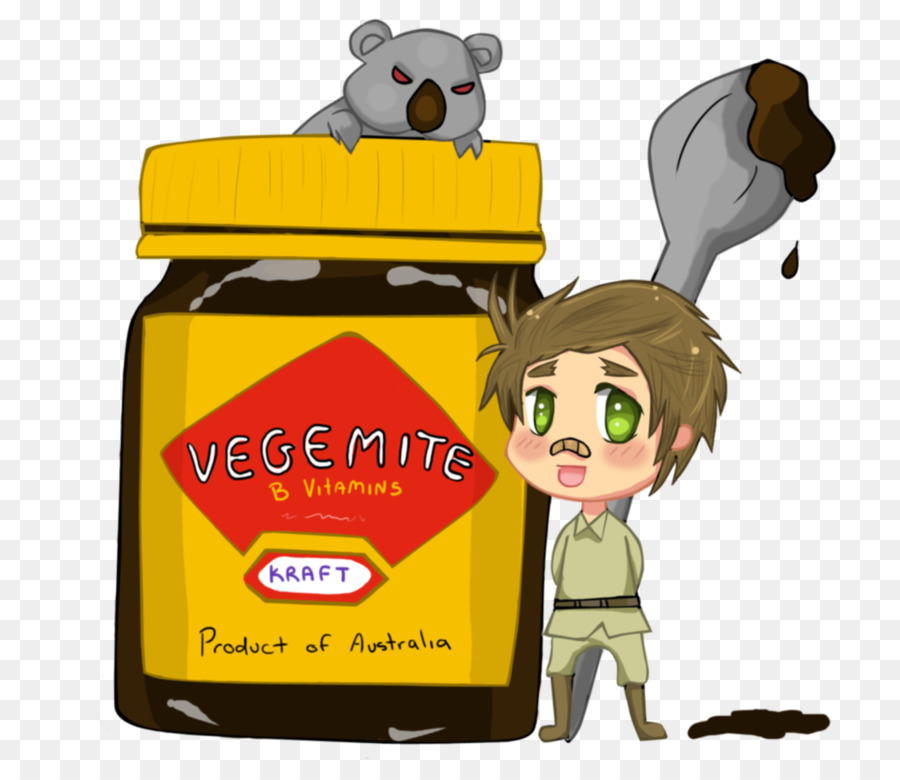 Tarro Vegemite，Dibujos Animados PNG