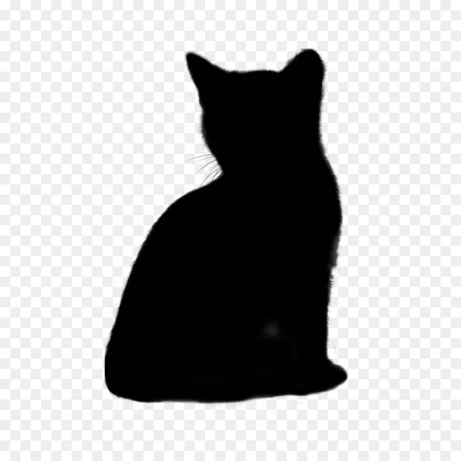 Gato Negro，Silueta PNG