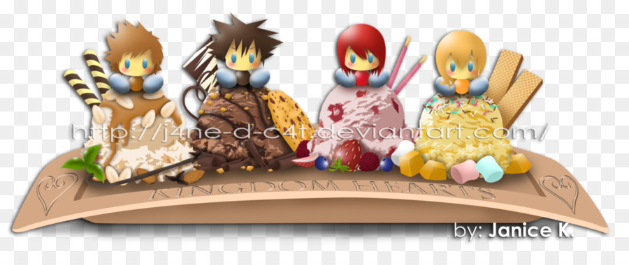 Kingdom Hearts Nacimiento Por El Sueño，Helado PNG