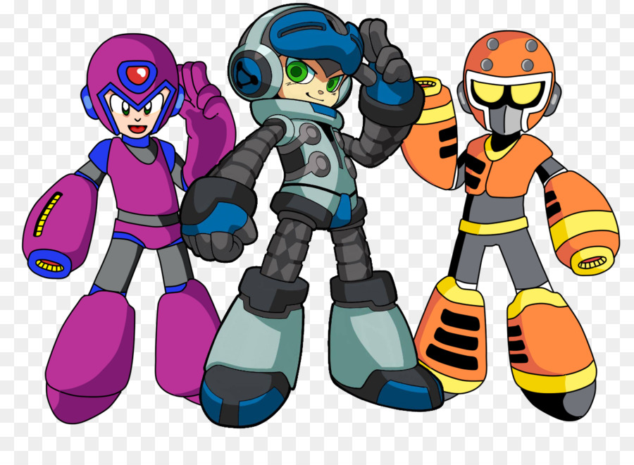 Mighty No 9，Mega Man PNG