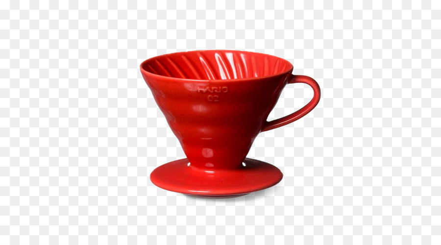 Gotero De Café Rojo，Vierta Sobre PNG