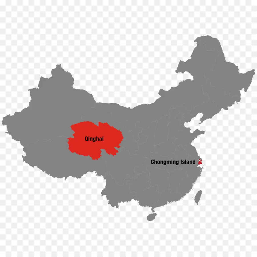 Isla Qinghai Y Chongming，Porcelana PNG