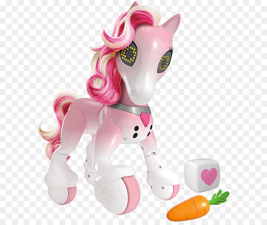 Poni Robot Rosa，Robot PNG