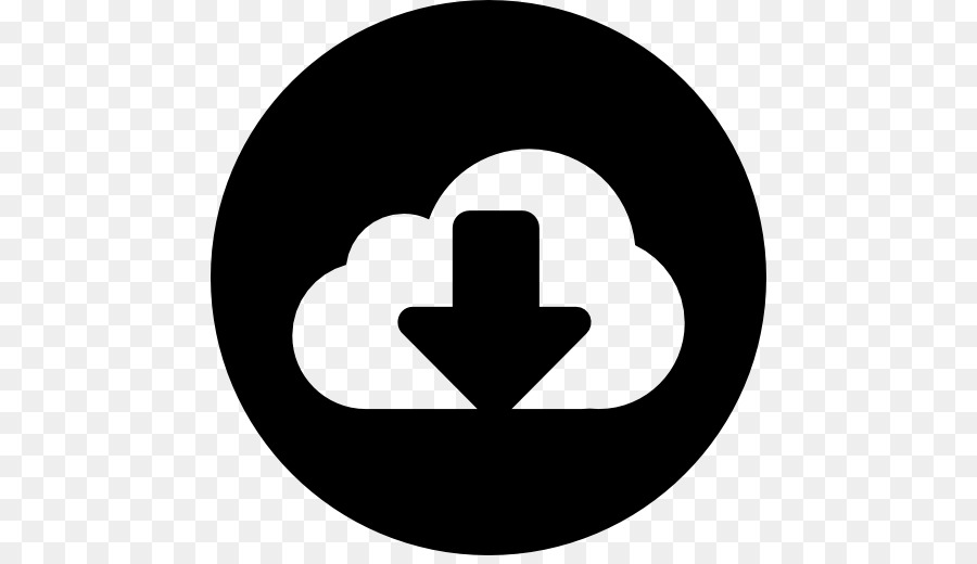 Icono De Descarga En La Nube，Nube PNG