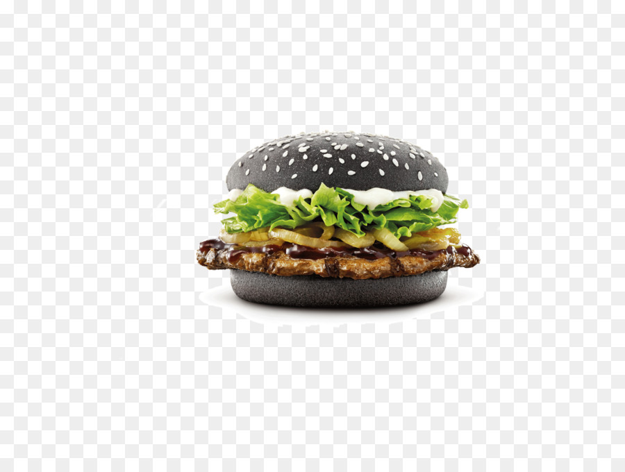 Hamburguesa Negra，Alimento PNG