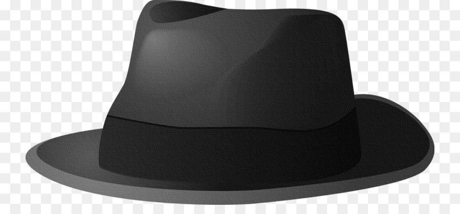 Fedora，Negro M PNG