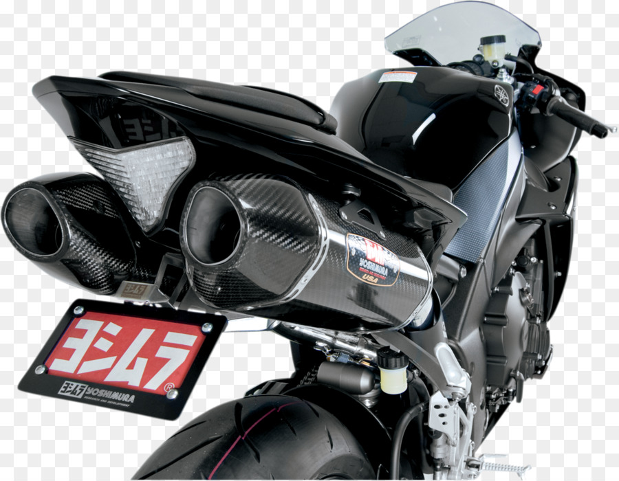 Yamaha Yzfr1，El Sistema De Escape PNG