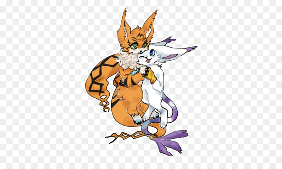 Meicoomon，Gatomon PNG