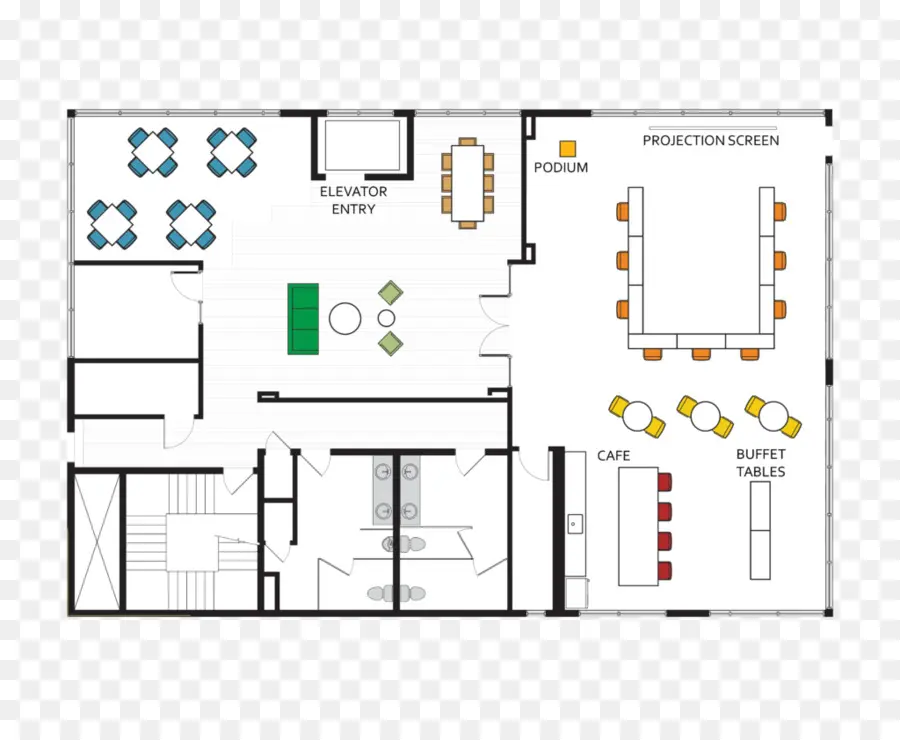 Plano De Planta，Disposición PNG