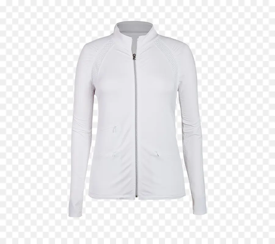 Chaqueta Blanca，Cremallera PNG