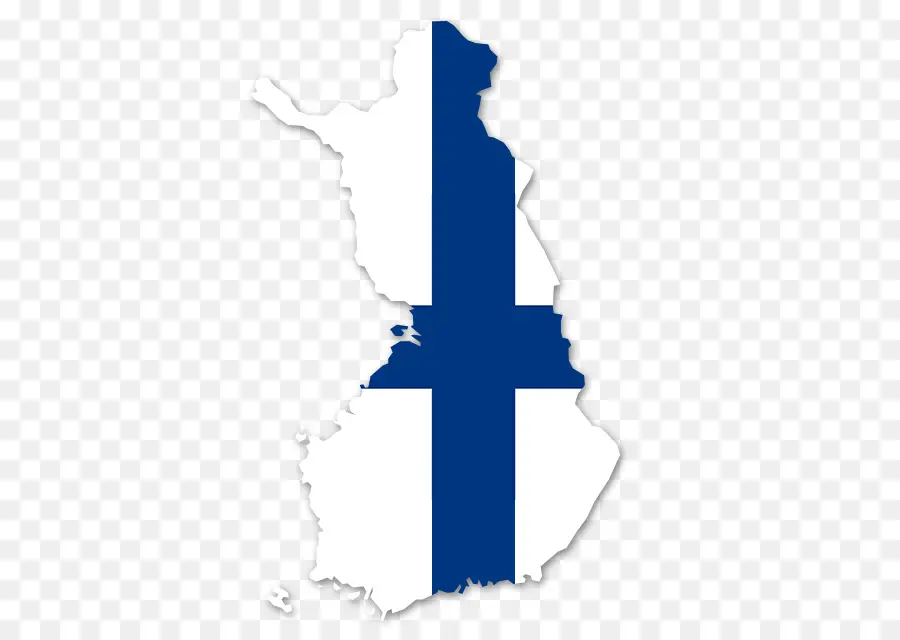 Mapa De Finlandia，Bandera PNG