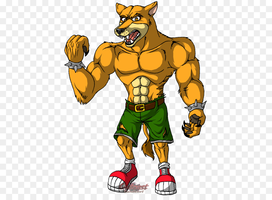 Crash Bandicoot N Sane Trilogía，Tigre PNG