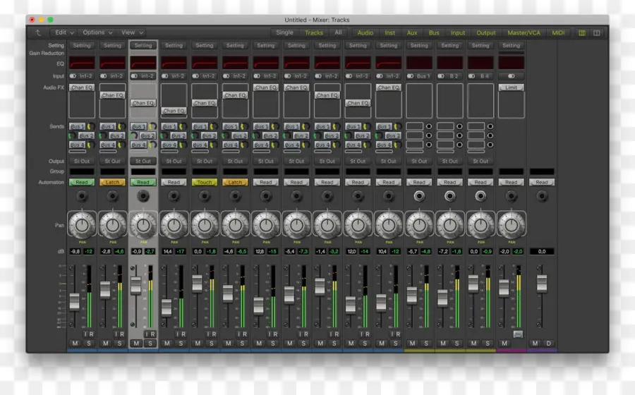 Logic Pro，Sonido PNG