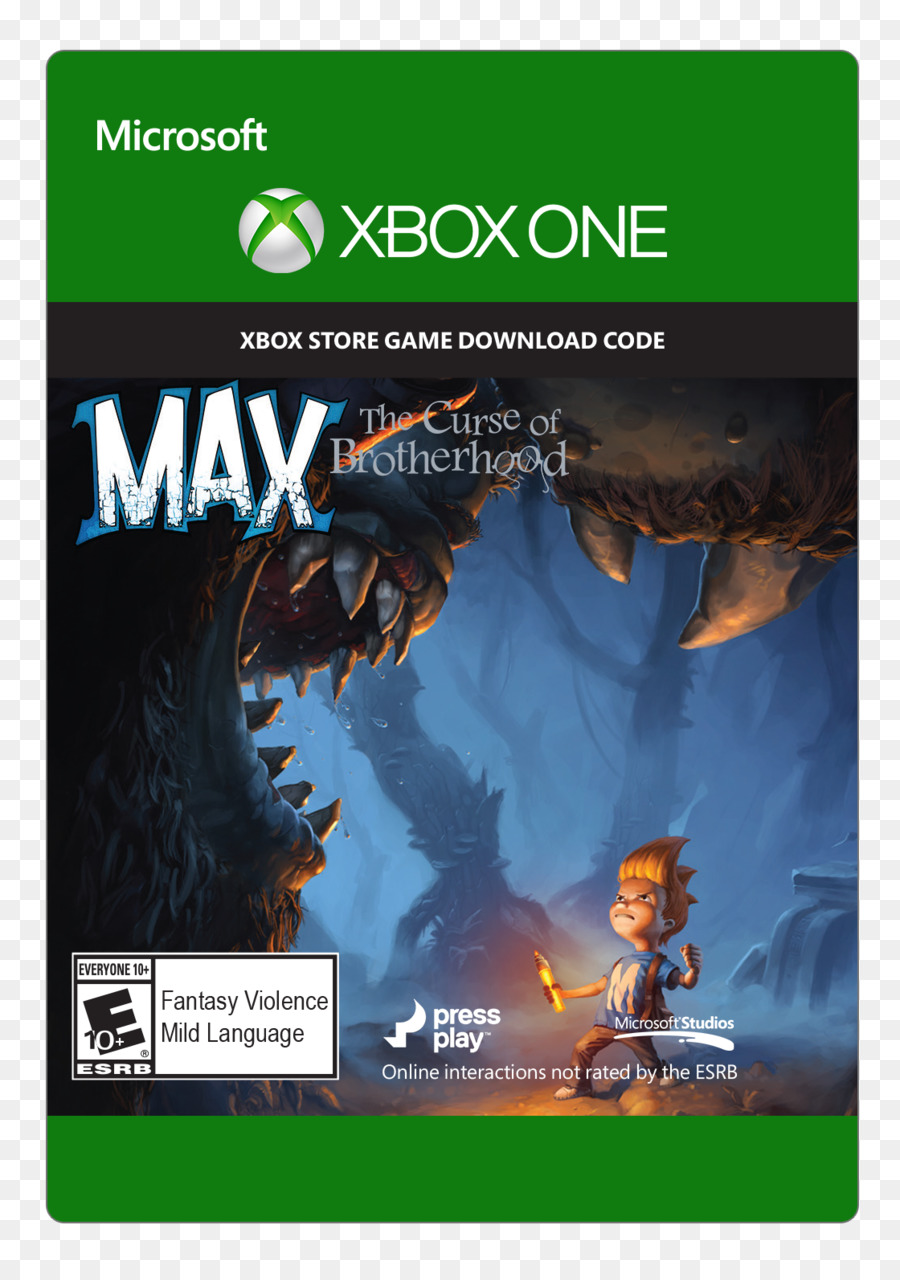 Max The Curse Of Brotherhood，Xbox 360 PNG