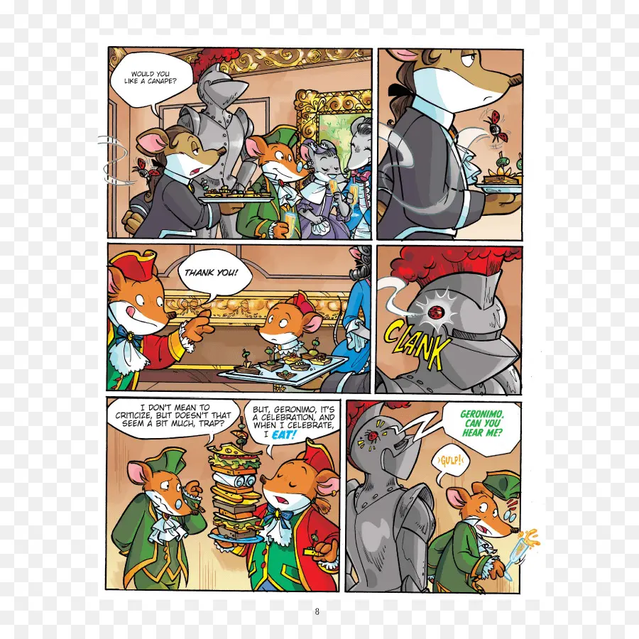 Comics，Geronimo Stilton Novelas Gráficas 8 Jugar De Nuevo Mozart PNG