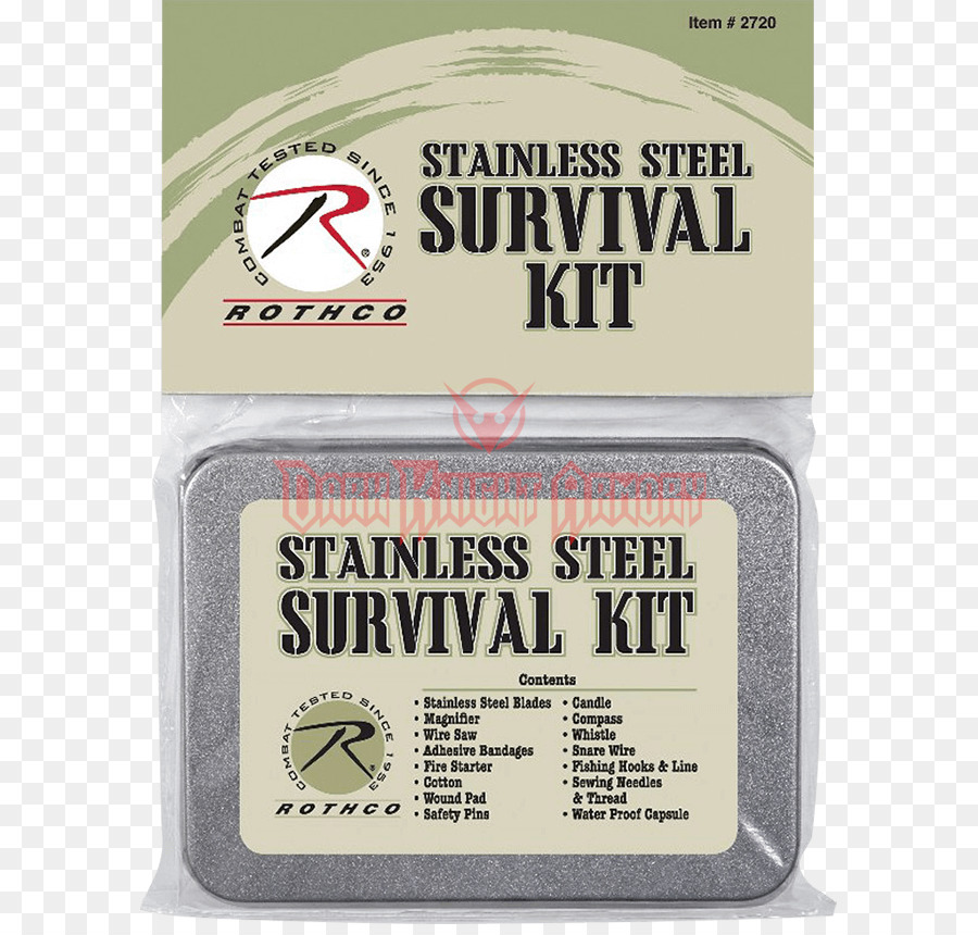 Kit De Supervivencia De Acero Inoxidable，Emergencia PNG