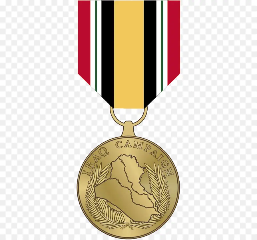 Medalla De La Campaña De Irak，Militar PNG