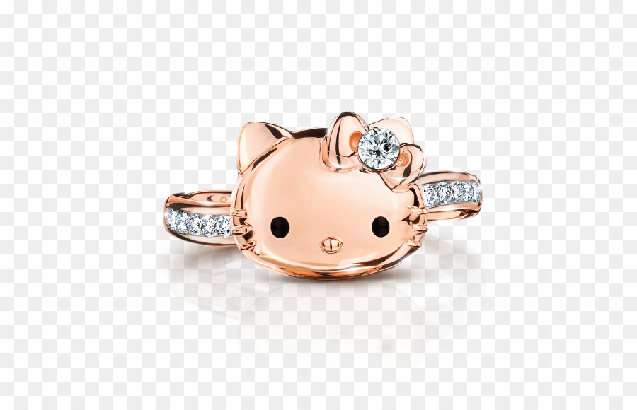 Anillo De Hello Kitty，Accesorio PNG