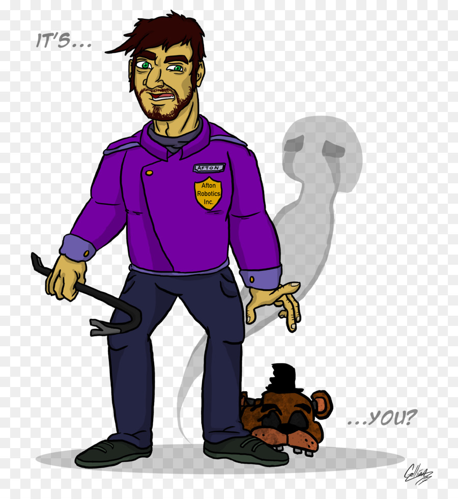 Guardia De Seguridad，Uniforme Morado PNG